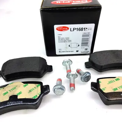 DELPHI LP1681 Arka Fren Balatası Astra G Astra H Merıva A Zafıra B Corsa 