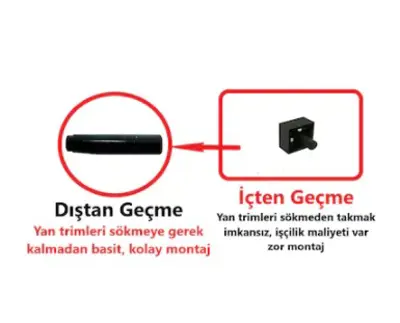 TAP 7345465 Arka Pandizot Ayağı Dıştan Geçme Corsa-C 73174299