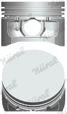 FEDERAL-MOGUL MOTORPARTS 87-433500-00 Pıston Segman (Std 77,00mm) Mını - W10 B16 A R50 R52 R53 