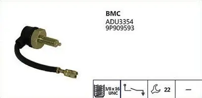 KLF 140077 Bmc Tm-30 Geri Vites Müşürü 9P909593