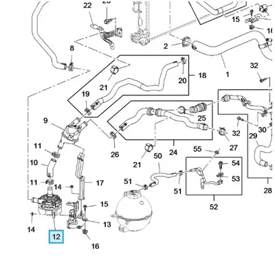 PSA YQ00967880 Su Pompası YQ00967880