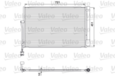 VALEO 814379 Klima Radyatörü 7P0820411A 7P0820411B DCN02007 8103099 8FC351343161 940157 940415 95857311100 95857311102 95857311103