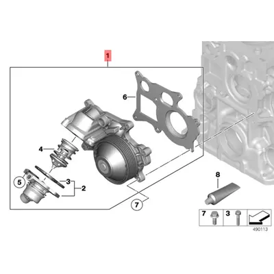 BMW 11518478476 Devirdaim 11518591016