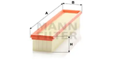 MANN FILTER C3875 Hava Filitresi Clıo Iı (01 ) Kng (01 ) Logan (05 ) Sandero (08 ) Almera Kubıstar 1,5 1654600Q0D 1654600Q1F 1654600QAS 8200298074 8200431081 8200989933 820002348 8200023480 820029807 8200431075