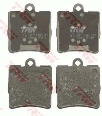 TRW GDB1545 Fren Balatası Arka W202 95>00 S202 96>00 W203 00>07 Cl203 08>11 W210 95>00 R170 96>00 R171 04>11 A0044209120 24207120 2420712037 24207420 34202720 3420272037 44201720 44209120 A0034202720 A0024207420