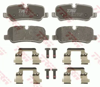 TRW GDB1632 Fren Balatası Arka Dıscovery 3 05-09  Dıscovery 4 2.7-3.0-5.0 10-16  Range Rover Sport 05-13 3.0-5.0 LR021316 LR032377 LR055454 LR055455 SFP500020 SFP500021 SFP500022 SFP500040 SFP500140 LR019627