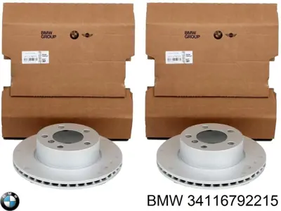 BMW 34116792215 Fren Dıskı Ön