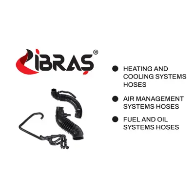 IBRAS 31544 Turbo Hortumu Ford Focus C-Max (Dm2) 04>11 2.0 Tdcı  Volvo C30 (533) Volvo C70 Iı Cabrıo (542) Volvo 1337785, 3M516C646UD, 31261897, 3M516C646UC, 1318765, 30671213, 30723142