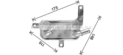 ITHAL GP.1302170 şanzıman Yağ Soğutucu Komple (Af 13 Otş)  Cor.D A 1.2-1.4 X GP.1302170