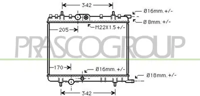 ITHAL GP.1330.H5 Radyator İran Montaj Malı GP.1330.H5