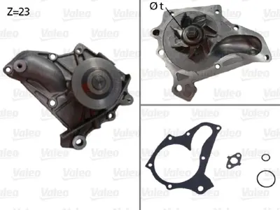 GSP WP900053 Devirdaim Toyota Avensıs 2.0 1997-2000 Corona 2.0 1988-1995 Carına 2.0 1987-1997 Rav4 1996-2000 1610009040 1610009041 1610079075 1610079105 1610079135 1610079136 1610079185 1610079186 1611009010 1611079025