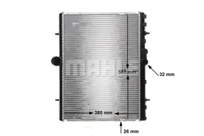 BEHR MAHLE CR 889 000S Su Radyatörü 14004743 14989860 1498986080 1330Q7 133368 SU001A0224 1043167 8MK376745131 8MK376745134 63621A