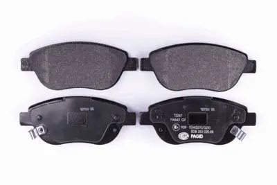 KALE 22476-A00-00-KD13 Fren Balatası Ön 77367923 77368553 77367623 2247601 6833036AA 95518217 95511378 1605267 1605164 77366534