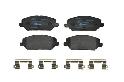 BRAXIS AA0749 Fren Balatası Hyundaı On I30 2016-> Kıa Ceed 2018-> 58101G4A00 58101G4A10 D11418MH