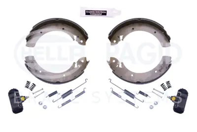 BRAXIS AC0021 Arka Fren Balatası Kampana H100 Mınıbus Kamyonet 94-05 Musso 96-> Korando 96-> Actyon 05-> Kyron 05- 7701204638 7701204639 7701205915 7701205917 4833005000 5830534A10 5830544A00 5830544A10 5830544A40 1551318