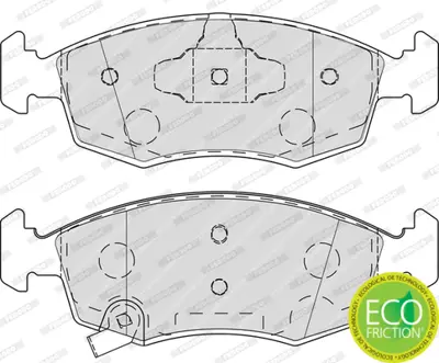 FERODO FDB4400 Fren Balatası On Panda 1.2 12>  Ducato 130 11>14 Ypsılon 1.2 11> 77366212 77365927 77366378 77365945 77366274 6001073454 K68102483AA 68102483AA 77368831 77368668