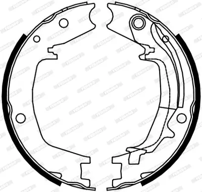 FERODO FSB4131 El Fren Balatası Hyundaı Tucson 04-> Kıa Sportage 04-> Elantra 05-> Santa Fe  01-> Sonata Iv 98-> Tr 583503AA00 583502EA10 5835026A00 5830526A00 583052HA10 5835026A10 583501FA10 583053SA30 583053AA00 5830538A00