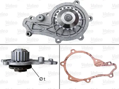 VALEO 506715 Devirdaim (Su Pompası) P207 P308 P3008 P5008 P307 P407 Partner Berlıngo C2 C3 C4 Dv6 (1,6 Hdı) Fucus 11517805992 1201G1 1201G9 3M5Q8591CA 9654514780 CV2Q8B596AAK CV2Q8B596AB ME3M5Q8591C2A 9467618089 9467643789
