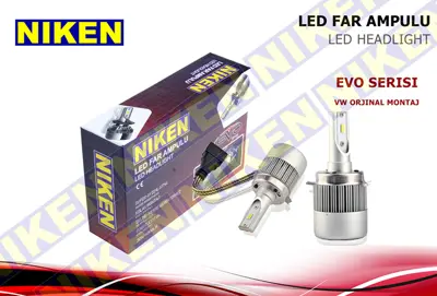 NIKEN 012 002 04 02 Led H7 Xenon Evo Serısı                          