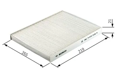 TAP 55702400 Polen Filitre Kapağı Corsa-D Corsa-E 6808620