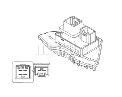 BEHR MAHLE ABR 35 000P Klima Salterı 9171541 8693262 ABR35000P 132521 9140010270