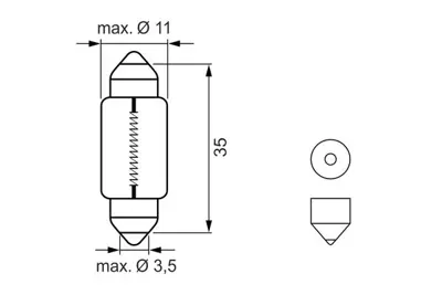 BOSCH 1987301501 Ampül 1987301501