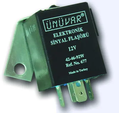 UNUVAR 0677-2 Flaşör Rölesi 0677.2 R12 7702188677