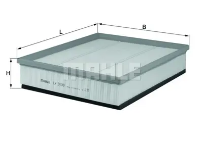 BEHR MAHLE LX3139 Hava Filitresi 2H0129620D 2H6129620A 2H0129620A 2H0129607 2H0129620C 2H0129620B 2H0129620 2H6129620 2H129620