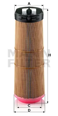 MANN FILTER C12133 Hava Filitresi (Om646) C-Class W203 01>8 S203 01>08 6460940004 A6460940004 A6460940204 6460940204 11540101 5452514 A0005452514 A0011540101 A2038300918 2038300918