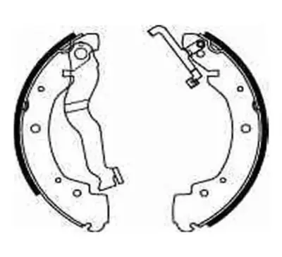 BOSCH 0986487895 Pabuç Balata Ve Fren Kampanasi 701698525 701698525A 701698525B 701609531 701609531A 701609531D 701609531E 701609532 701609532A 701609532D