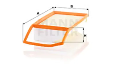 MANN FILTER C 34 008 Hava Filitresi 95525248 1631689980 51974227 1606498480 1444XK 1609851280 95526367 95513380 834736 51925027