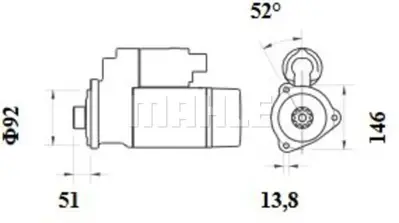 PSA 0349.L1 Egzoz Contası 1.0 0349.L1