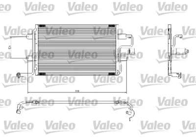 BOSCH 1986AD2025 Klima Radyatörü 1J0820413N 1J0820413D 1J0820413L 1J0820413B 1J0820413E 1J00820413L 1JE820411 1J0820411A 1J0820411D 1J0820413A