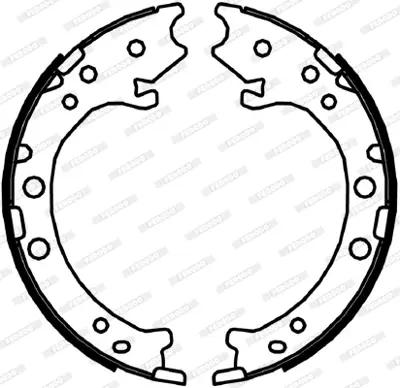FERODO FSB4044 El Fren Balatası 43154SFEJ02 43154STKA01 43053SWW000 43053SWW010 43053S9AE52 43053S9AE51 43053T1GG00 4053S9AE52 43053S9AE53 43053S9AE50