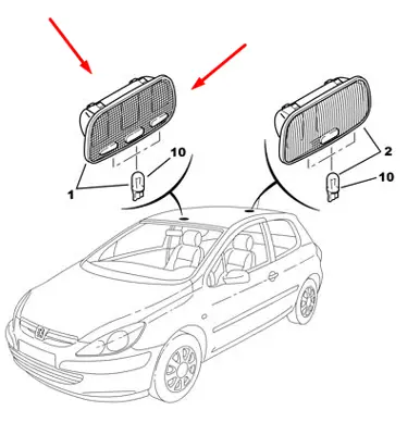 PSA 6362.Q2 Tavan Lambası Ön 6362.Q2