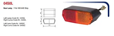 ITHAL UCLER-0450L 480-640 Fıat Traktör Ym Stop 