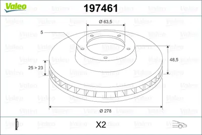 VALEO 197461 On Fren Dısk Aynası Focus Iıı 1,6eco / 1,6tdcı Focus Iı 04 /> Focus Iı C Max 03>07 C Max 07 /> 1,6ec 3M51C375DB 3M51C375AB 7M511125EA 274509 31262718 31362411 30666800 3M512C375AC 3M512C375AD 31262718S1
