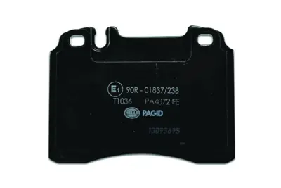 BRAXIS AA0402 Fren Balatası On E-Class W124 93>95 S124 93>96 C124 93>97 A124 94>98 A0024201520 A0024201920 A0024203720 24201520 24201920 24203720 A0014209420 A0014209820 A0054200220 A2420152005