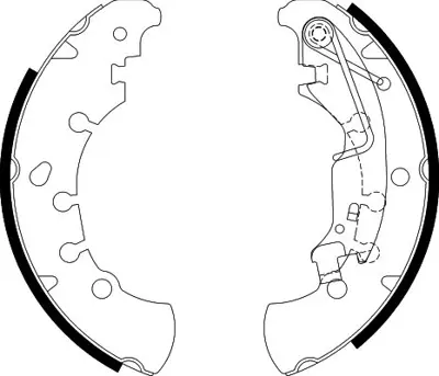 BRAXIS AC0108 Fren Balatası Arka Kampana Fıorıno 08> Qubo 08> Panda 12> Punto Grande Punto / Ypsılon 11> / 605 89> 77362449 4241P3 4241P0 95517922 93189993 93168956 1605458 1605107 77366054 77364029