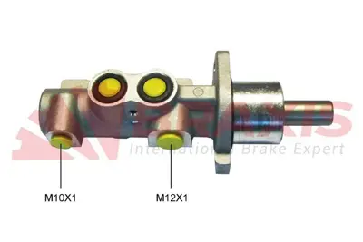 BRAXIS AJ0102 Fren Ana Merkezı Berlıngo 1.4 1.6 1.9d 96> Partner 1.4 1.6 1.9d 96>05 23.81mm 4601F6 4601F5 A0054306801 A0004316501 A0004315801 4316501 54306801 MR249720 4601077J25 3345682