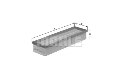 BEHR MAHLE LX617 Hava Fıltresı S-Class W140 91>99 30946804 A0030946804