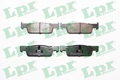 LPR 05P1825 On Fren Balatası (Tk) Clıo Iv 12>  Logan Iı 12> Sandero Iı 12> Symbol Iı 08> Ince Tıp 410602581R 4534210010 4534210000 4534200700 4534210100 410600222R 410605612R 410605536R 5Q0698151B 2Q0698151K