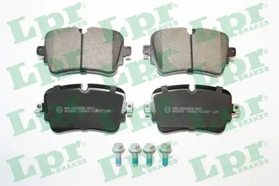 LPR 05P2027 Fren Balatası Arka A8 17> Q7 15> Touareg 17> 4KE698451A 4M0698451F 4M0698451G 4M0698451L 4M0698451M 4M0698451P 4N0698451C 4N0698451E 4M0698451R 4M0698451BG
