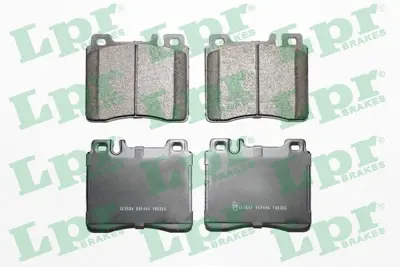 LPR 05P446 Fren Balatası On S-Class W140 91>98 C140 92>99 54200520 5420052041 2420122005 2420262005 24200420 24201220 A0024200420 A0024201220 A002420122005 A0024201820