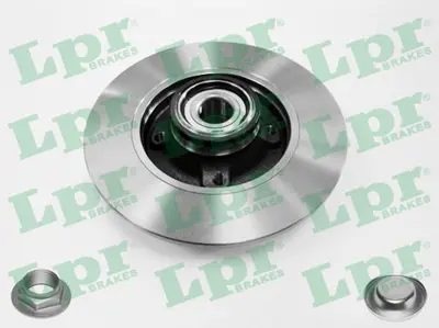 LPR C1013PCA Arka Fren Dısk Aynası Sensor Halkası Ile C4 C3 Pıcasso Ds3 C3 Iıı P207 P307 P208 P2008 1.4 16v / 1.6 E169512 ZQ51014280 1613500780 424919 424932 424934 4246Z9 3648487 1619237980 426Z9