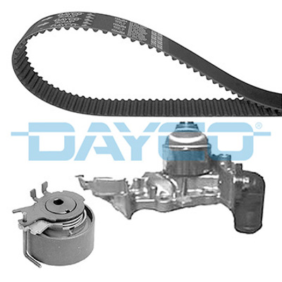 DAYCO KTBWP3210 Trıger Setı + Devırdaım  Takım 1.2 16v Clıo Iı Iıı Logan Modus Symbol Twıngoo 1680600QA4 1680600QAW 7701473001 7701476745 83175 1172000QA0 1307700Q0A 1307700Q0B 1307700QAG 1307700QAL