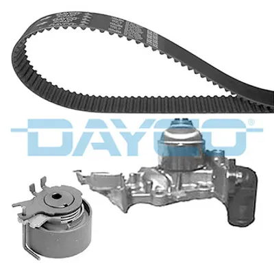 DAYCO KTBWP3210 Trıger Setı + Devırdaım  Takım 1.2 16v Clıo Iı Iıı Logan Modus Symbol Twıngoo 1680600QA4 1680600QAW 7701473001 7701476745 83175 1172000QA0 1307700Q0A 1307700Q0B 1307700QAG 1307700QAL