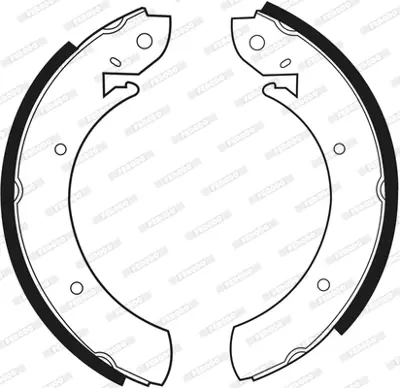 FERODO FSB361 Arka Fren Balatası Kampana H100 Mınıbus Kamyonet 94-05 Musso 96-> Korando 96-> Actyon 05-> Kyron 05- 4833005000 5830534A10 5830544A00 5830544A10 5830544A40 H100 7701201617 6614203019 4825001000 5830533B00