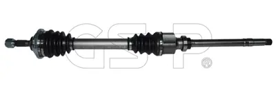 GSP 245035 Aks Sag Komple P206 (Dıs Freze:21 Ic Freze:22 Boy:886mm) Dv4td (1,4 Hdı) Tu3jp Et3j4 (1,4 8v / 16v)  32733L 32733M 3273CS 3273YC 3273YE 32733Y 9638753180 9630767280 3273CT 3273CQ