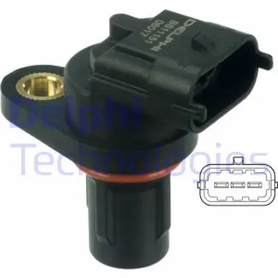 DELPHI SS11151 Eksantrık Mılı Konum Sensoru W169 04>12 W245 05>11 W204 07>14 W211 05>08 W212 09>15 W221 05>13 A0041536028 A2729050043 A2729050143 41536028 2729050043 2729050143 15404280 837612 5952155 7701053991